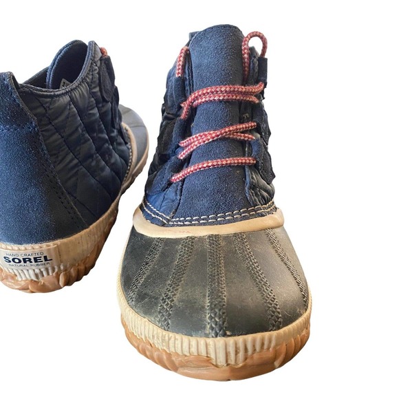 Sorel OUT 'N ABOUT PLUS Boot Women's US 8 Blue Quilted NL3152-464 Waterproof - Picture 5 of 6